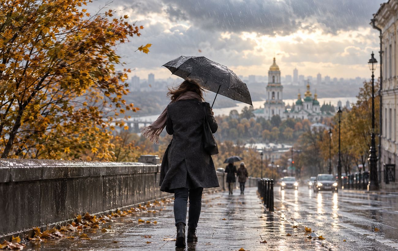 В некоторых регионах дожди и сильный ветер: какой будет погода в Украине сегодня